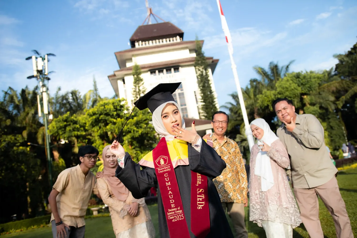 Iola Graduation Moment